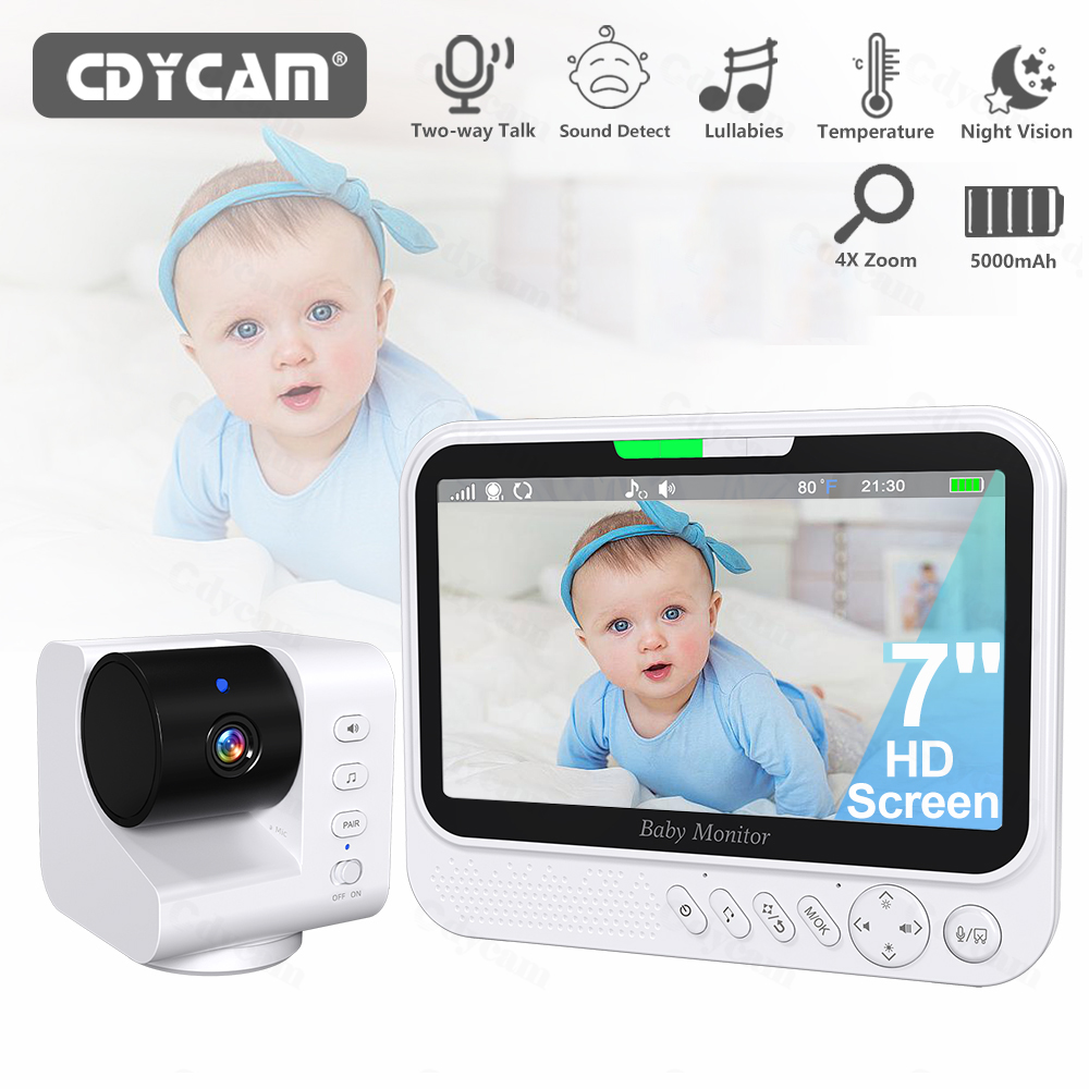 Zoom Audio Music - 7-calowy monitor wideo dla niemowląt z