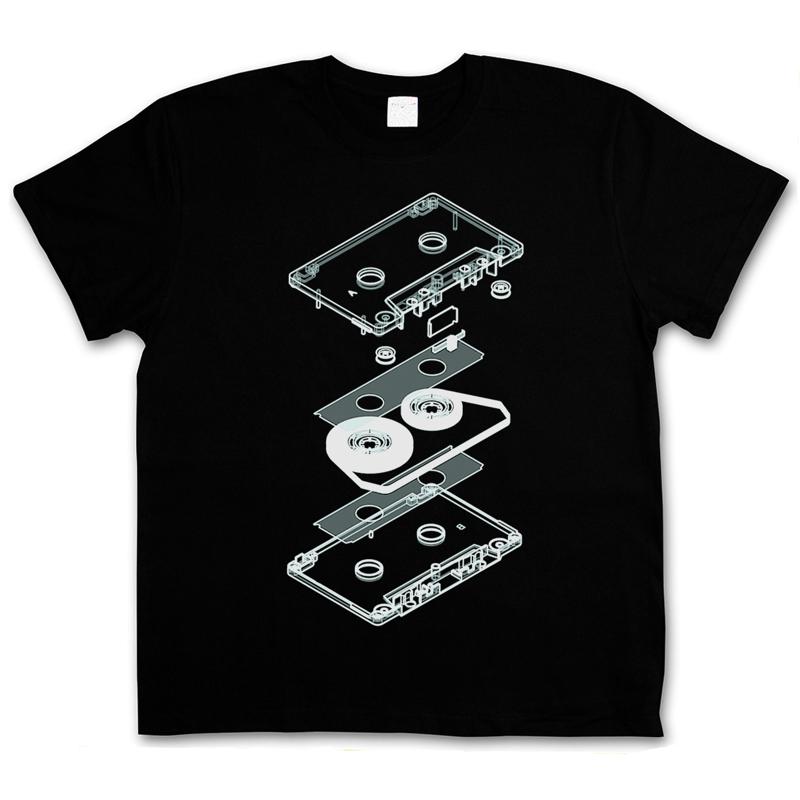 Audio Music Dj - KOSZULKA EXPLOSION AUDIO CASSETTE Retro DJ