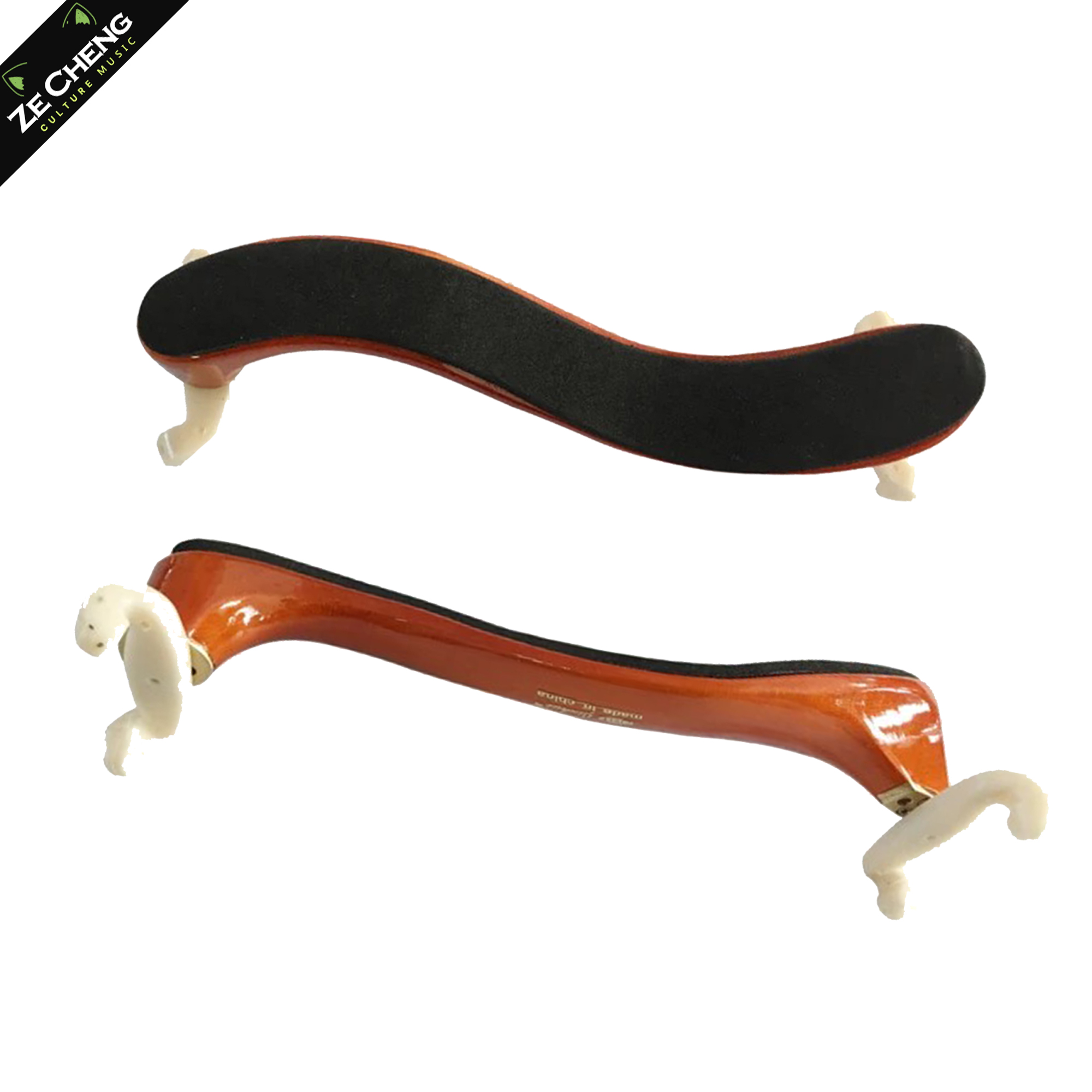 Violin Shoulder Rest - Wykwintna, olejowana, lakierowana na olej, klonowa