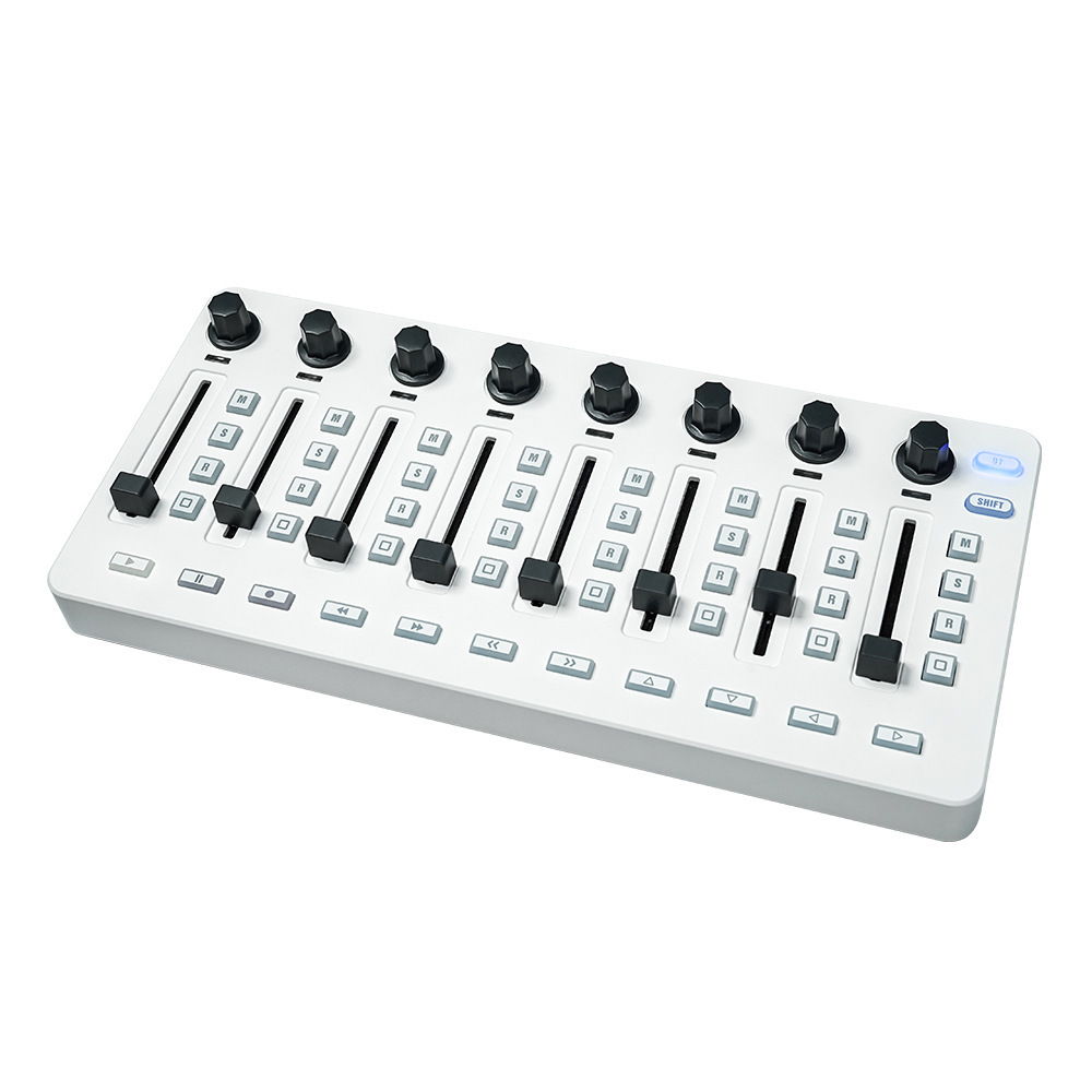 Audio Music Interface - Kontroler MIDI, 8 enkoderów, sterowanie oprogramowaniem,