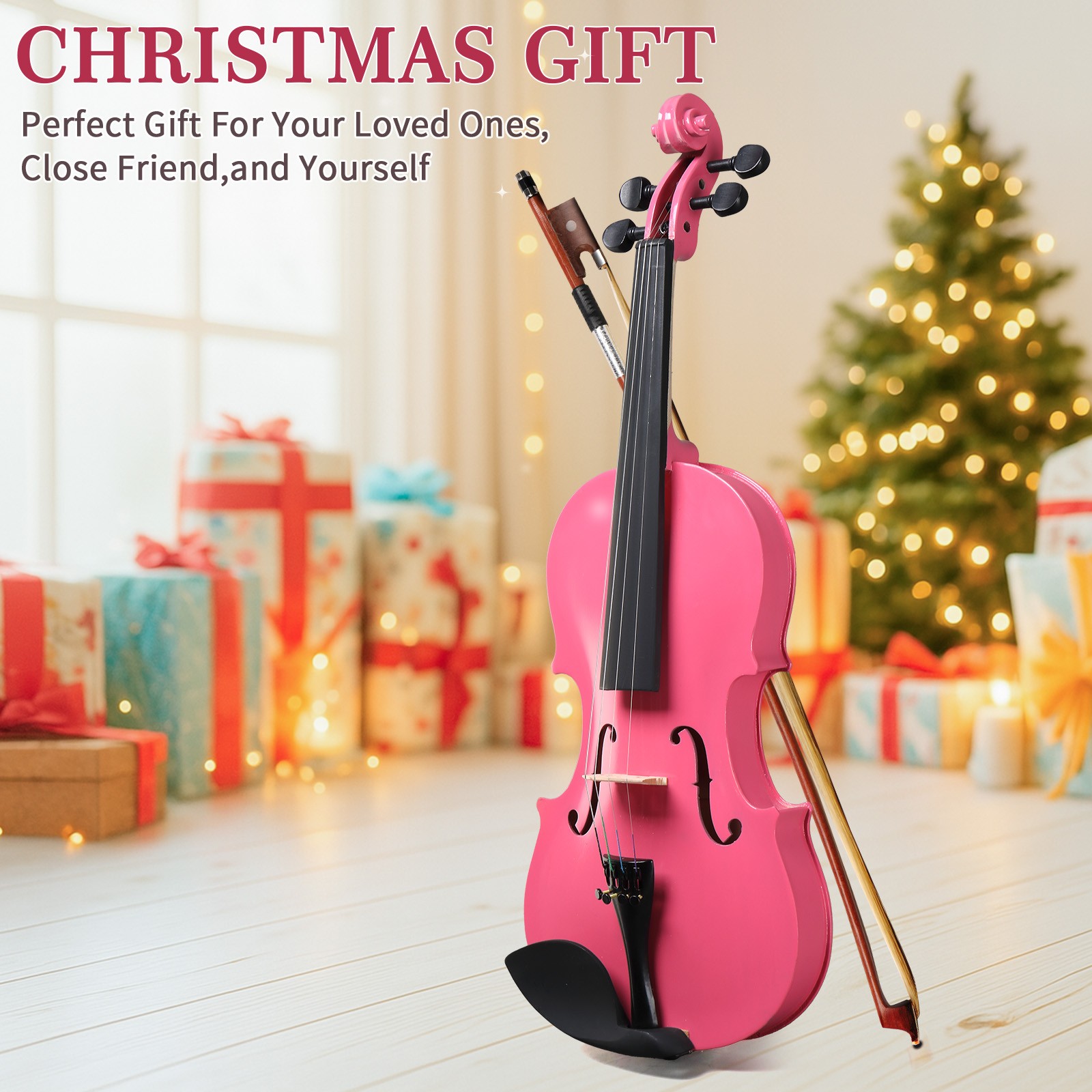 Violin Rosin Bow - Nowa skrzypca akustyczna dla dzieci w