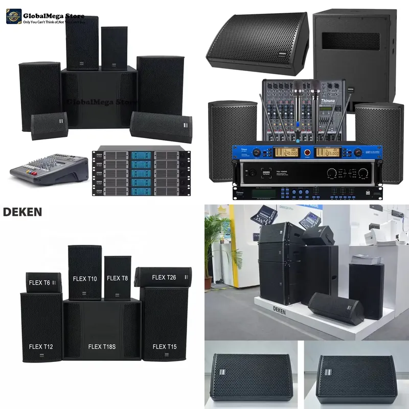Audio Music Dj - FLEX-T10 10-calowy 2-głośnikowy profesjonalny system audio