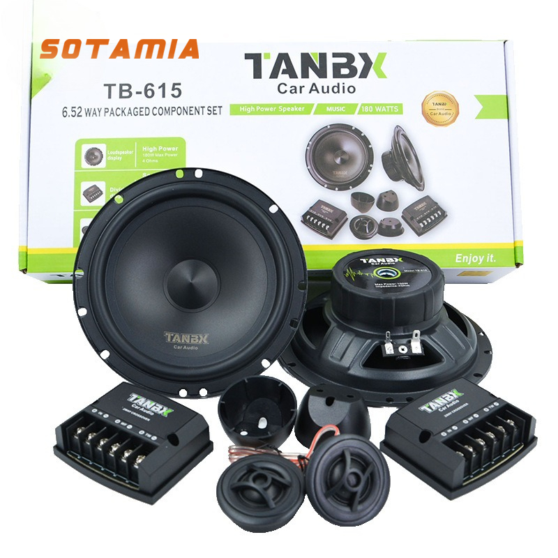 Audio Music Online Free - Głośnik koaksjalny SOTAMIA 60W 6,5 cala