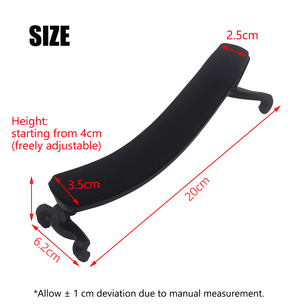 Regulowana podpórka pod ramię  – Violin Shoulder Rest recenzja i cena