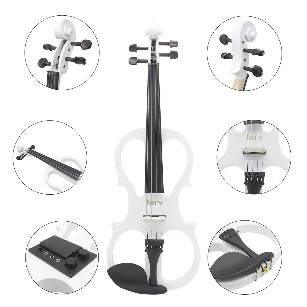 IRIN 4/4 Elektryczna Skrzypce  – Violin Rosin Bow recenzja i cena