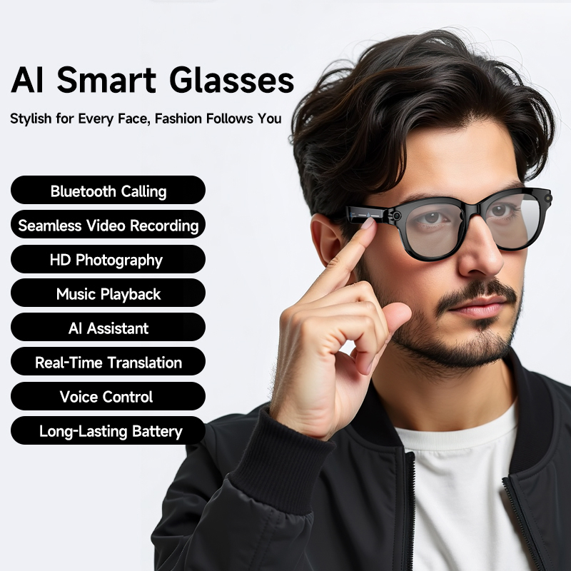 Okulary Lenovo 8K HD AI Smart  – Audio Music Ai recenzja i cena
