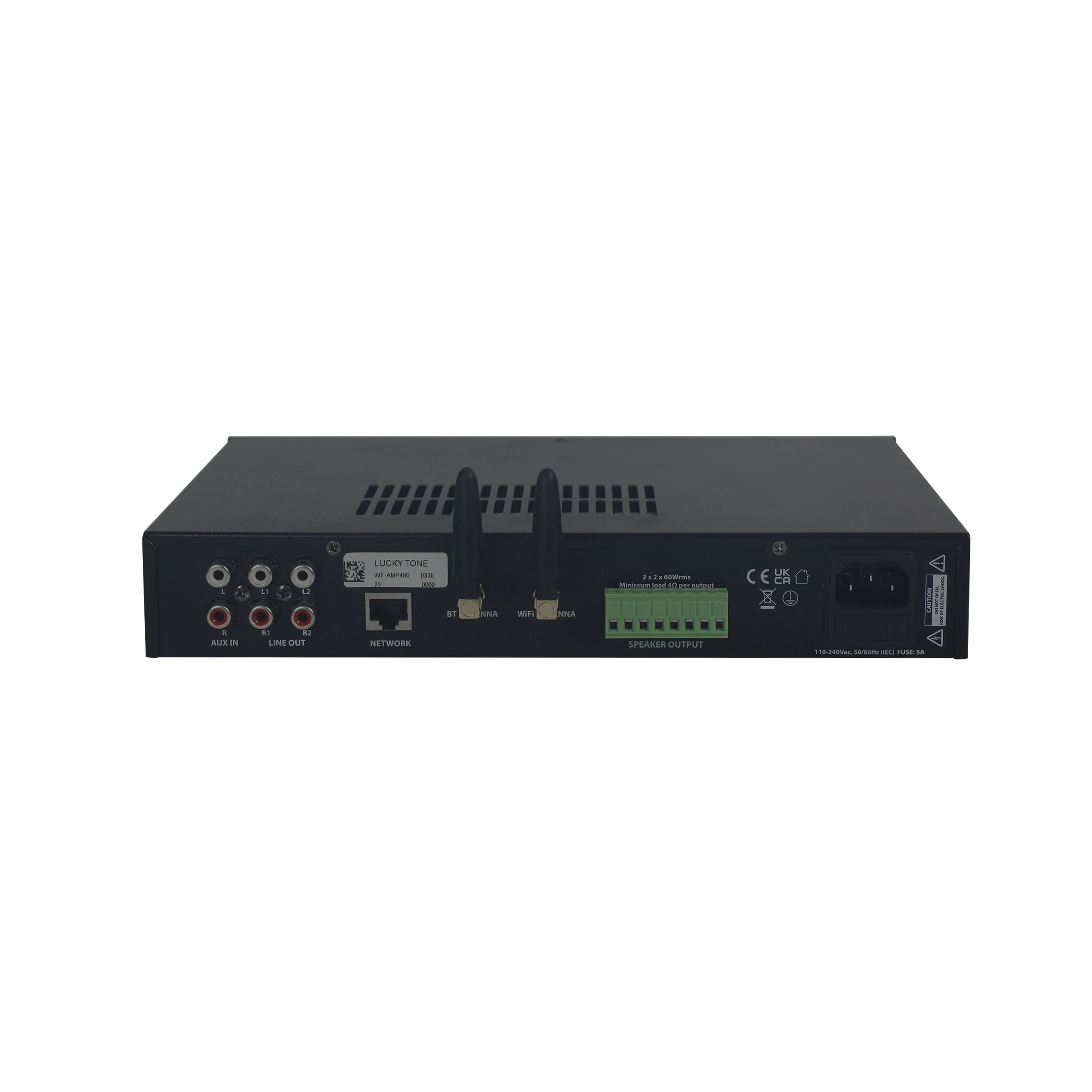 Wzmacniacz audio 4*60W BLUETOO – Audio Music Online Free recenzja i cena