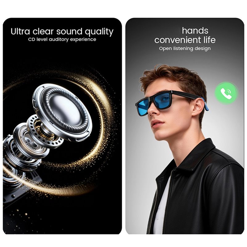 Inteligentne okulary audio AI  – Audio Music Ai recenzja i cena
