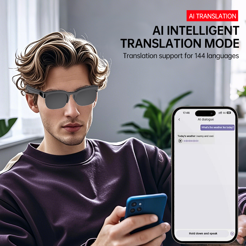 Inteligentne okulary audio z p – Audio Music Video recenzja i cena