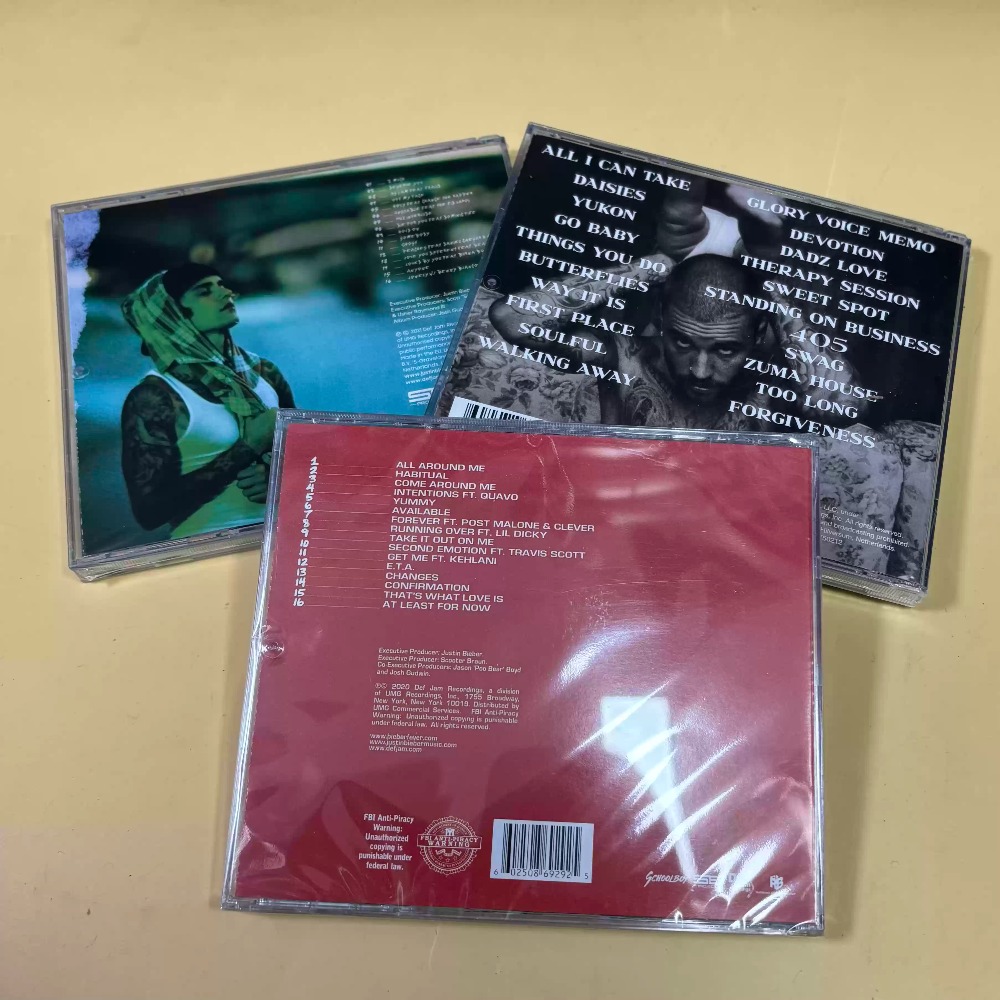 CD 'Justice', 'Changes', 'Swag – Audio Music Hip Hop recenzja i cena