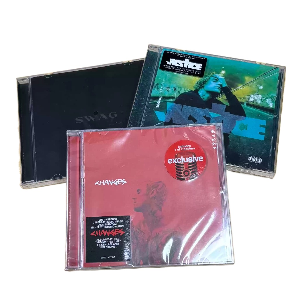 CD 'Justice', 'Changes', 'Swag – Audio Music Hip Hop recenzja i cena