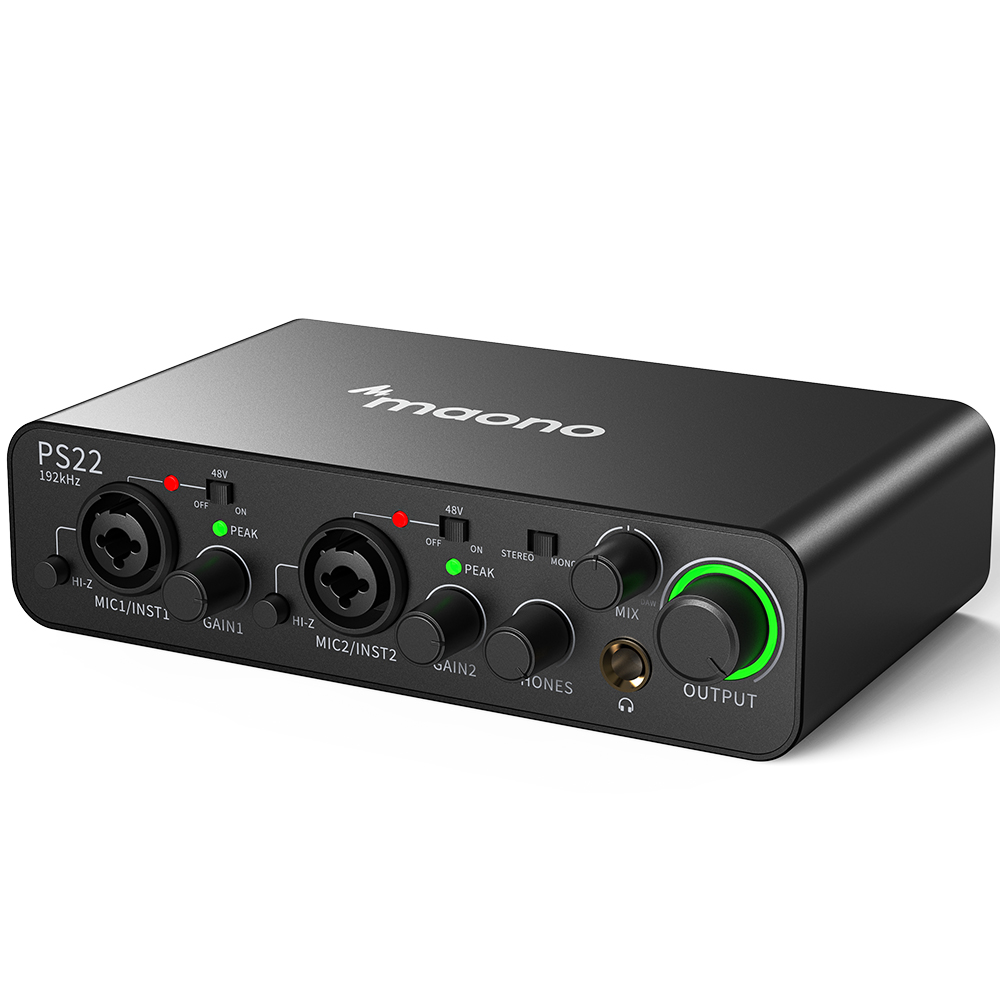 MAONO PS22 Profesjonalne Inter – Audio Music Interface recenzja i cena