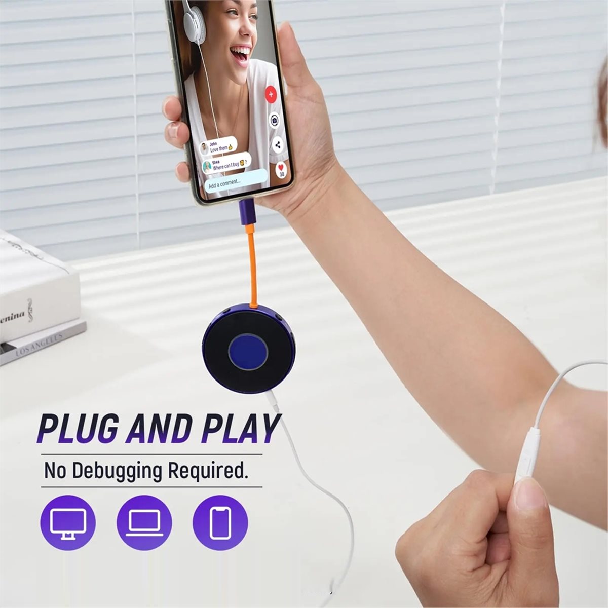 A10I Live Dock A10 Adapter Aud – Audio Music Interface recenzja i cena