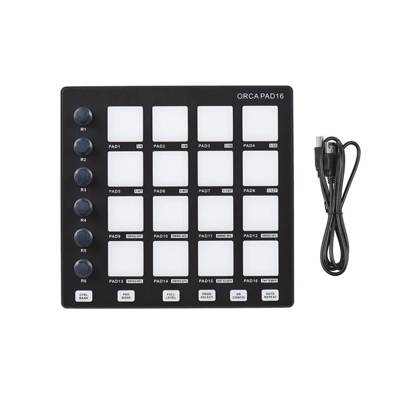 Klawiatura kontrolera PAD16 DJ – Audio Music Dj recenzja i cena