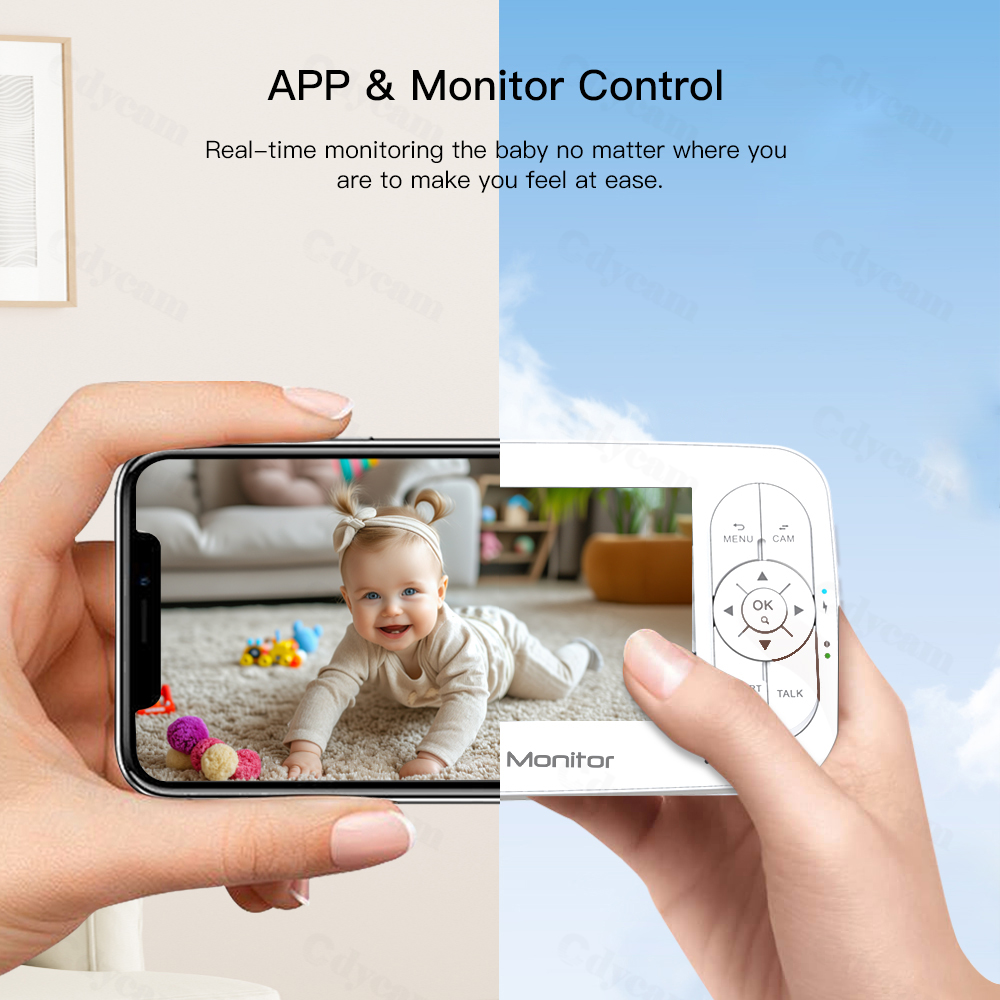 5-calowy Monitor Dziecięcy WiF – Audio Music Apps recenzja i cena